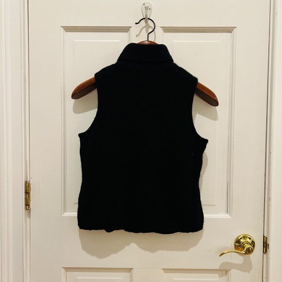 Vintagef Rafaella Angora Rabbit Hair Lambswool Women Sweater Vest Hand Knitted - Picture 5 of 6